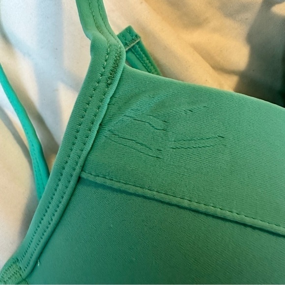 3x25* Aerie Push up Underwire Swim Top Teal Aqua Adjustable Back Tie - Picture 11 of 13
